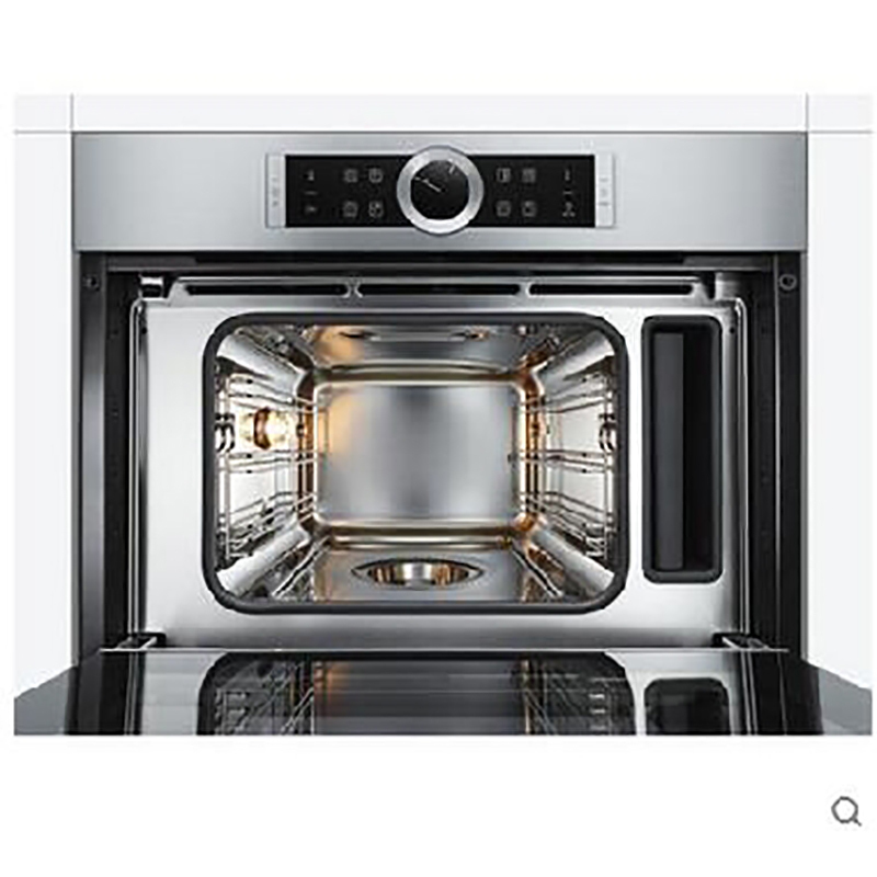 博世(BOSCH)CDG634BS1W 全新不锈钢 触控环 电蒸箱38L大容量 纯蒸汽烹饪 精准温度控