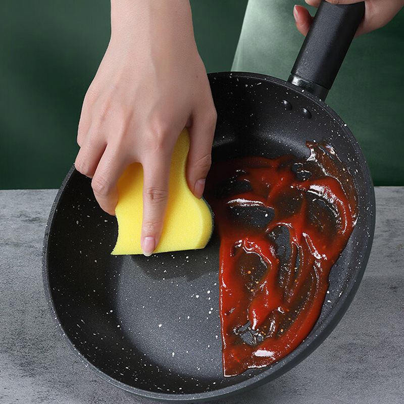 九阳煎锅28cm麦饭石色不粘平底锅牛排锅炒菜锅CF-JLW2863D高清大图