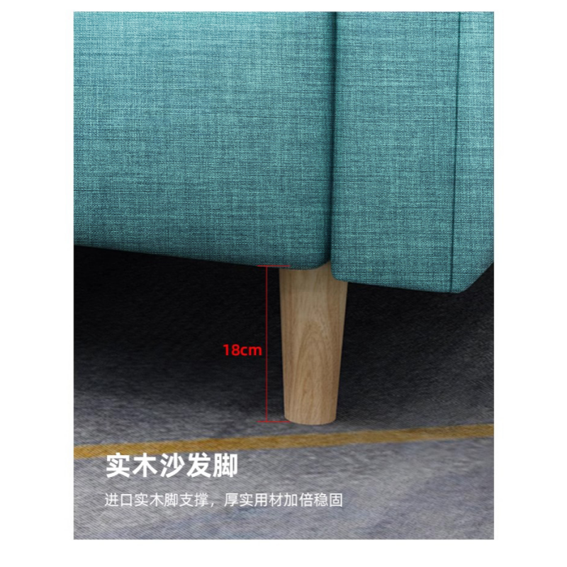 豫龙都折叠沙发三人位张高清大图