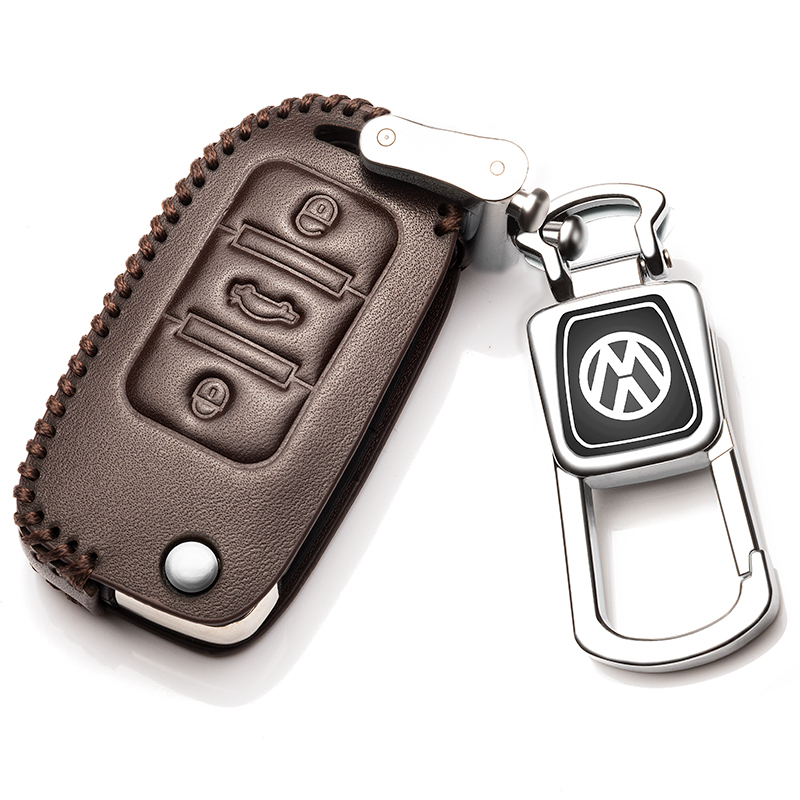 一汽大众2020款全新宝来专用真皮钥匙包19款大众宝来车用钥匙套18汽车