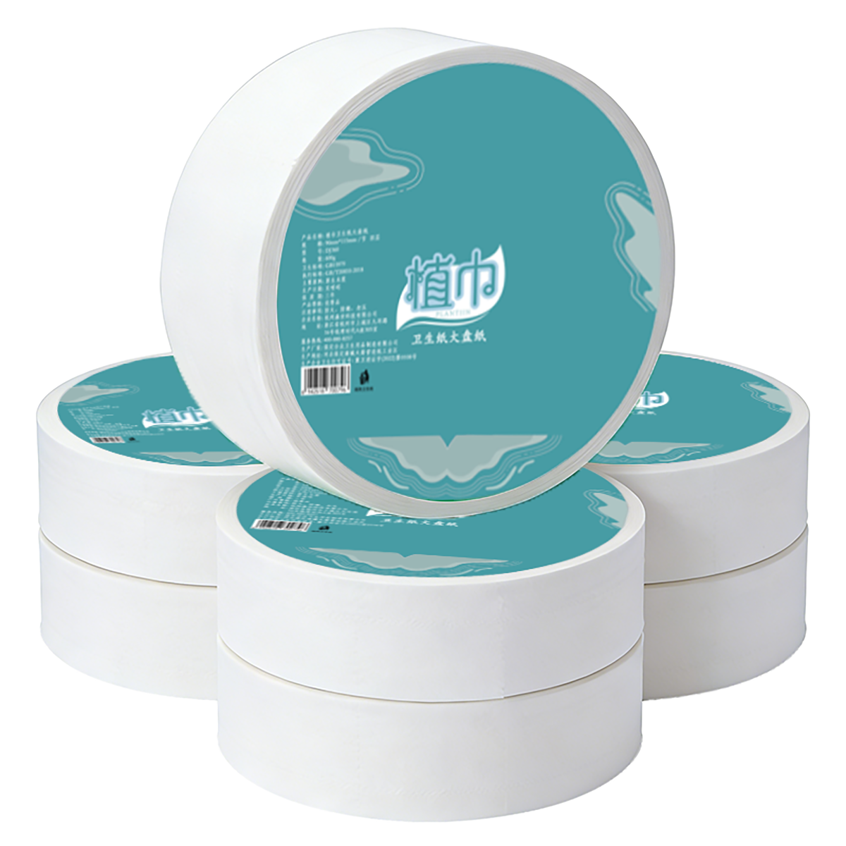 植巾 DJ360 130m 四层 12卷/箱 卫生纸大盘纸 4.00 提/箱 (计价单位:箱)高清大图