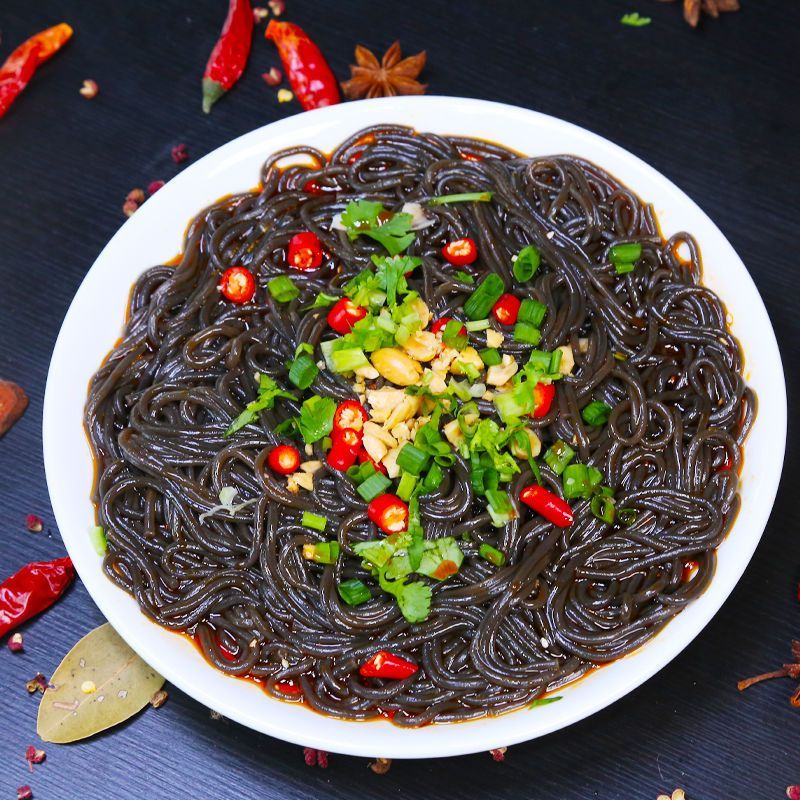 蕨根粉500g凉拌凉菜凉粉干货粉条批发干菜凉拌贵州特产小吃180g体验装