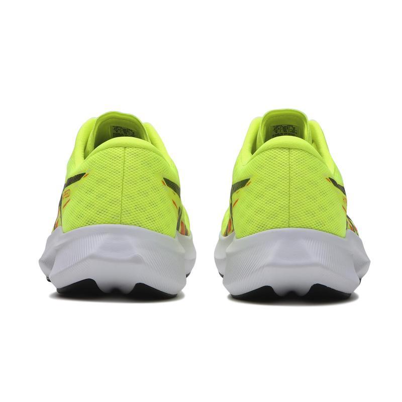 亚瑟士(ASICS)跑步训练鞋男鞋透气舒适缓震宽版城市跑鞋黄色黑色