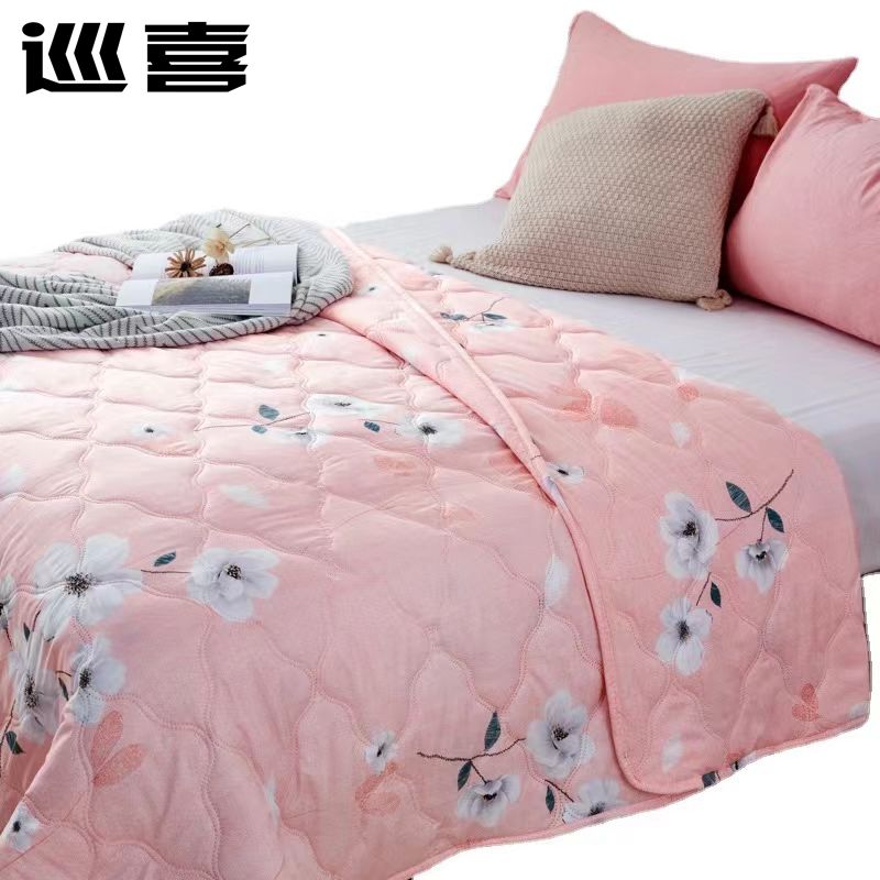 巡喜 单人夏凉被 150X200cm (条)高清大图