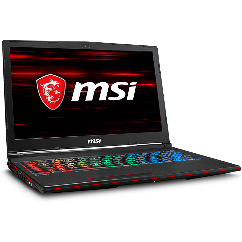 微星(msi)GP63 006 15.6英寸120Hz 3ms电竞屏游戏本笔记本电脑 (I7-8750H 8GB 1TB+128GB GTX1060 6GB 赛睿七彩背光键盘)