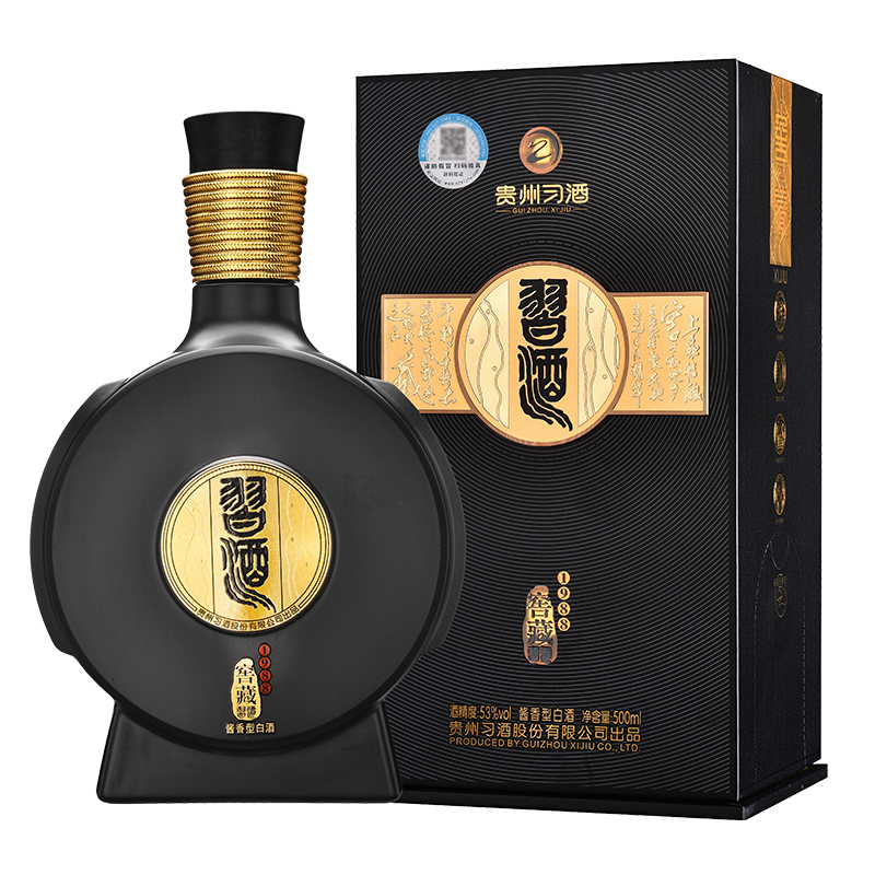 贵州習酒酱香型白酒 窖藏1988 53度 500ml单瓶装