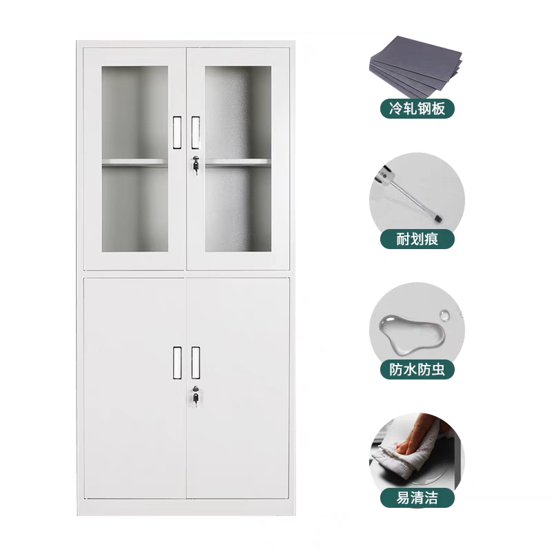 浔圣 等体对开玻璃柜1800*850*390/个高清大图