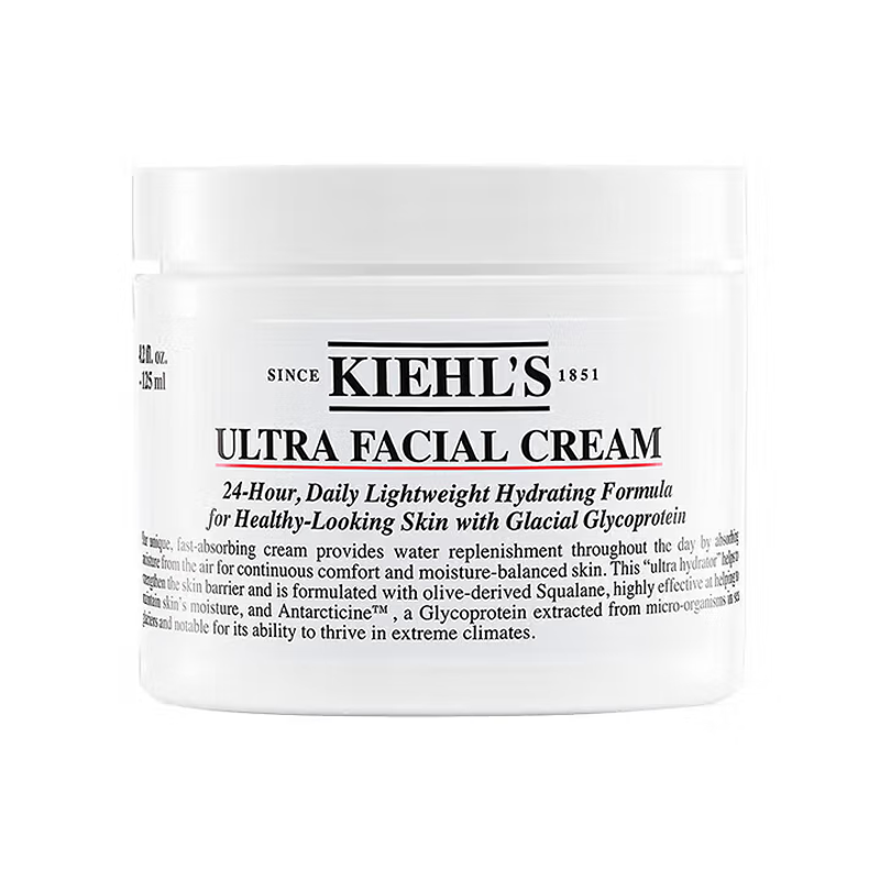 科颜氏(Kiehl's)全新第三代高保湿面霜50ml 保湿乳液护肤品
