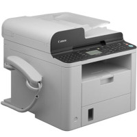 佳能(Canon)FAX-L418SG商用办公家庭黑白激光多功能高速传真打印复印一体机带话话筒柄传真机 官方标配