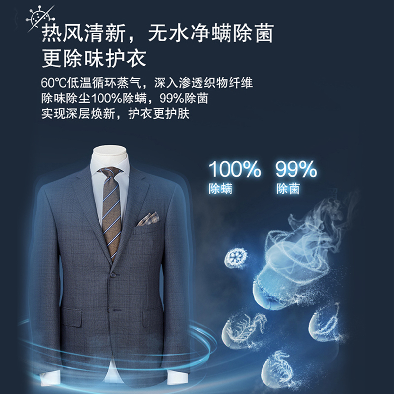 [颜值新款]西门子 10公斤 洗干一体机 全自动变频滚筒洗衣机洗烘一体机 热风清新 智能除渍 WN54A2X10W高清大图