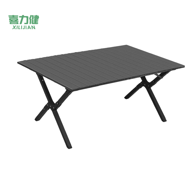 喜力健 户外折叠桌 黑色-90*60*45CM 个高清大图