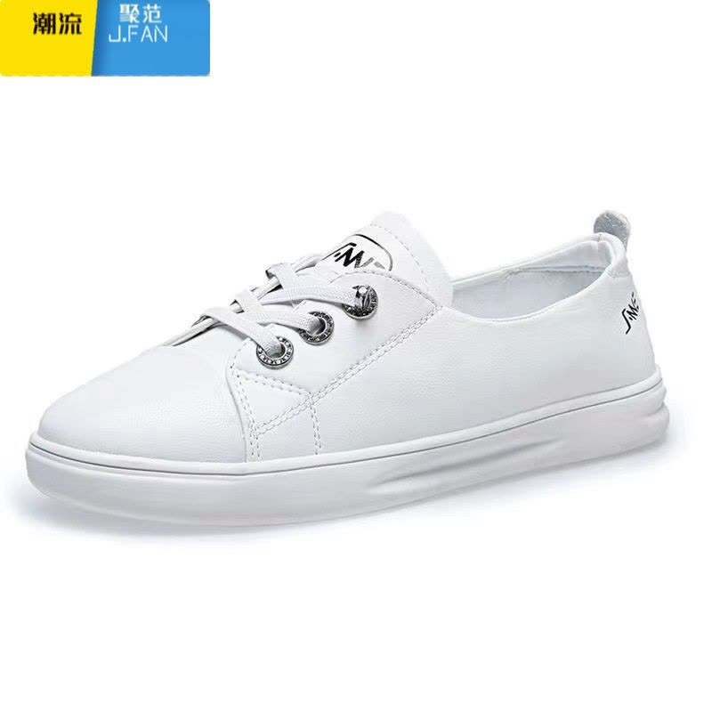 聚范牛筋底皮面防水防滑厨房鞋上班工作单鞋妈妈黑色皮鞋老北京布鞋女图片