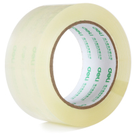 得力(deli) 30205 高品质高透明封箱胶带打包胶带 48mm100y50um 6卷 筒