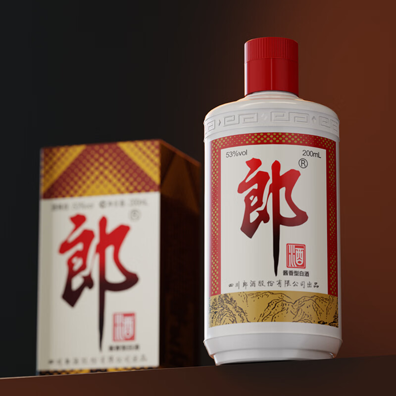 郎牌郎酒 53度200ml*2酱香型白酒 双瓶高清大图
