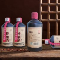 贵州矛台镇吴公岩酒业赤台坤沙特酿老酒酱香型白酒53度口粮酒窖藏纯粮食酒整箱4瓶装
