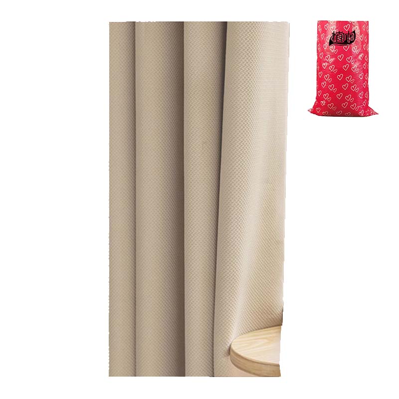 植巾 CL170 100*100cm 加厚棉麻窗帘（计价单位：米）黄色高清大图