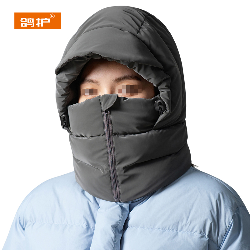 鸽护 防寒帽 GH594-羽绒 顶高清大图