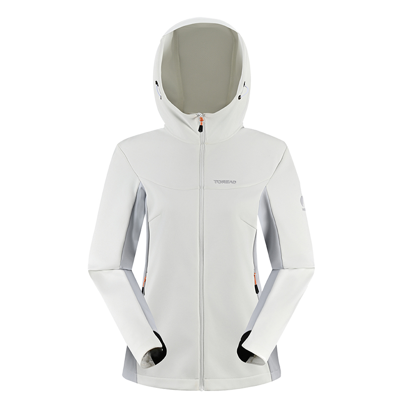 探路者 女式针织软壳外套 TAEEAN82043/件高清大图