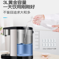 艾美特即热式饮水机烧水壶 不锈钢304电热水壶家用恒温电热水瓶 可移动式台式饮水吧迷你开水机CS3088D
