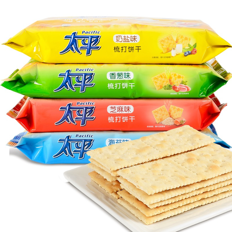 太平梳打饼干奶盐味 400g