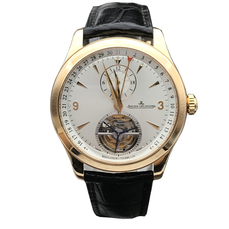 【二手95新】积家 大师系列 陀飞轮日期显示功能自动机械男士手表 q