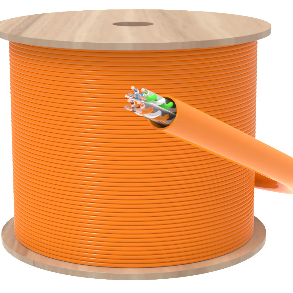 百晟长恒 BSCH-B15 超六类非屏蔽低烟无卤成箱网线 300米/箱(计价单位:箱)橙色高清大图