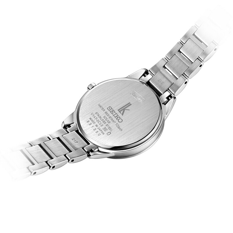 SEIKO精工LUKIA系列防水太阳电能女士腕表SUT389J1