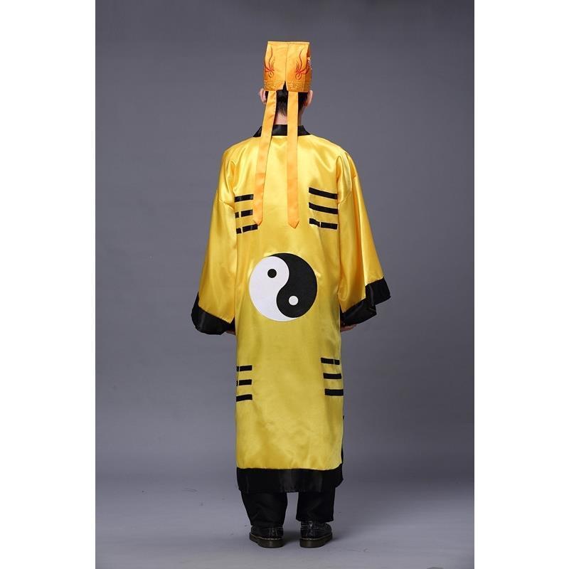 道士服装道教用品道服法衣道袍太极八衣八经衣黄林正英