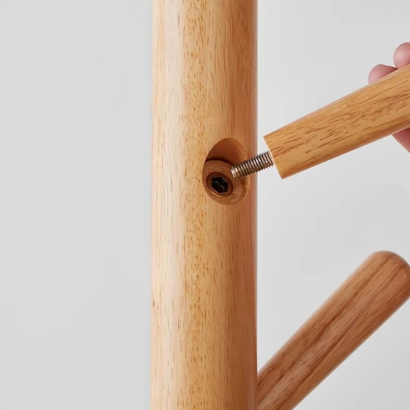 亿洛莱 衣帽架 木质 张高清大图