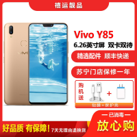 [二手8成新]VIVO Y85 香槟金 4GB+64GB 全网通安卓手机 6.26英寸屏 双卡双待 移动电信联通4G手机