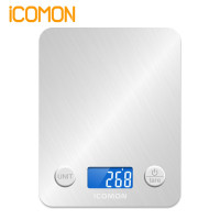 沃莱(ICOMON)电子秤304不锈钢厨房秤烘焙称KT651L