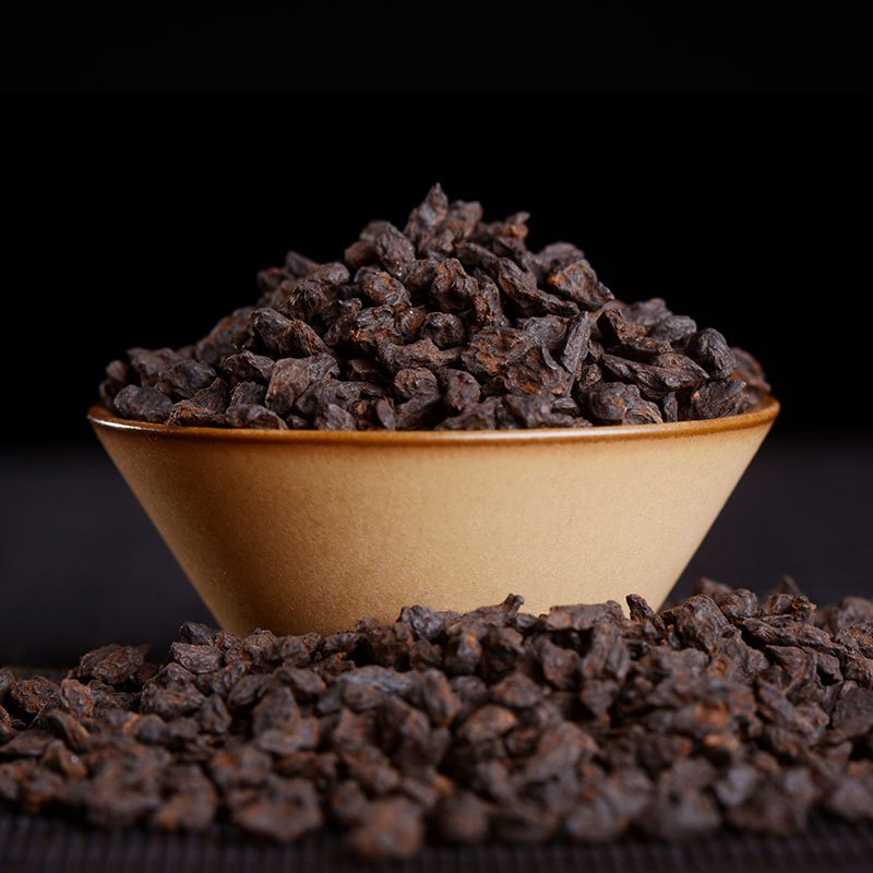 普洱茶熟茶金不换糯米香散茶老茶头 茶化石250克