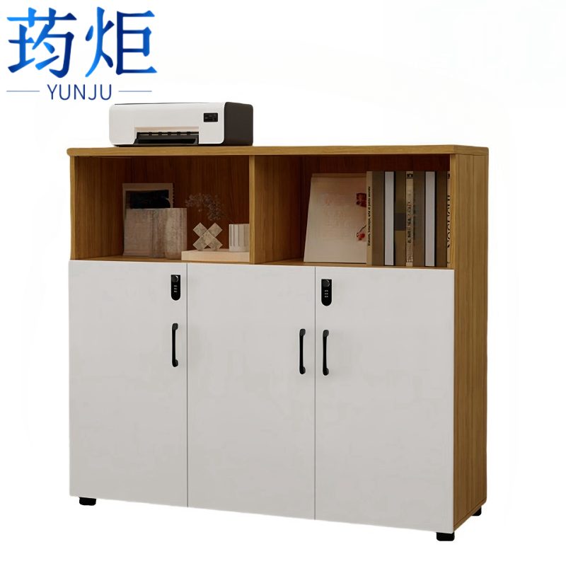 荺炬文件柜3门柜台高清大图