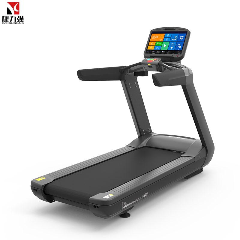 康力强V9商用跑步机家用单位健身房工作室器材跑步机 XG-V9T（18.5英寸触摸屏）