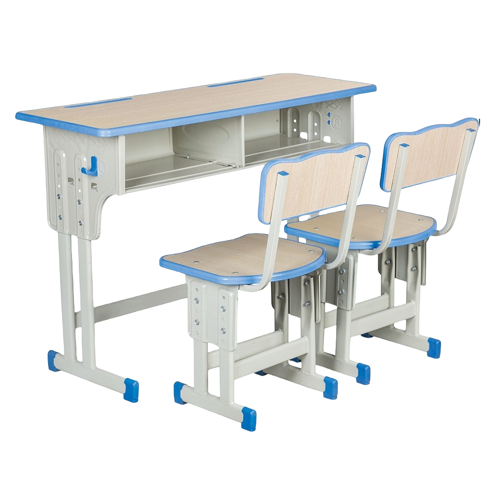 华立伟课桌椅一桌两椅套高清大图