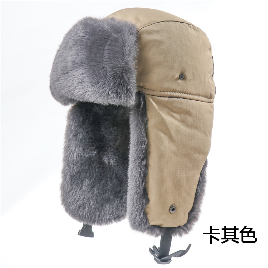 TDUO 防寒棉帽 I160 顶 卡其色