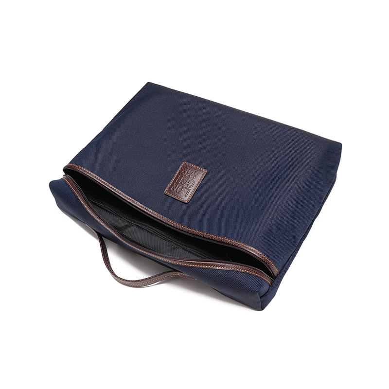 珑骧 longchamp 男士boxford系列织物手提包公文包2182 080