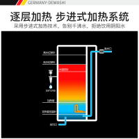 德玛仕(DEMASHI) 开水器 商用 奶茶店全自动饮水机 步进式开水机 电热水机烧水箱 KW-35(可供100人使用)