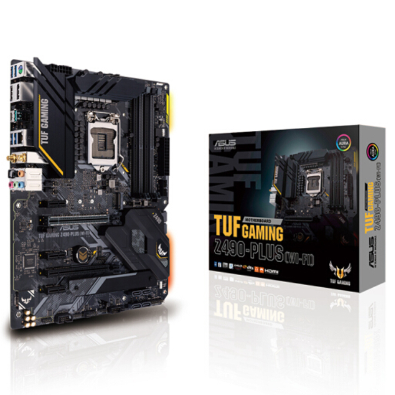 华硕(ASUS)TUF GAMING Z490-PLUS(WI-FI)电竞特工主板