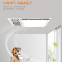奥普a6c一厨一卫双灯套餐+方灯+长灯 集成吊顶式 取暖器卫生间浴室 暖风模块
