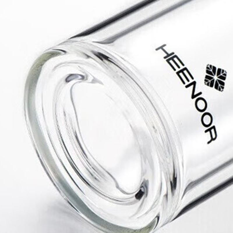 希诺玻璃杯290ml精品款便携耐用N-6567(颜色随机)高清大图