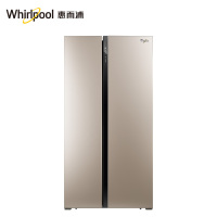 惠而浦(Whirlpool)BCD-516WDBIZW 516L升家用变频风冷无霜冰箱双开门对开门大电冰箱