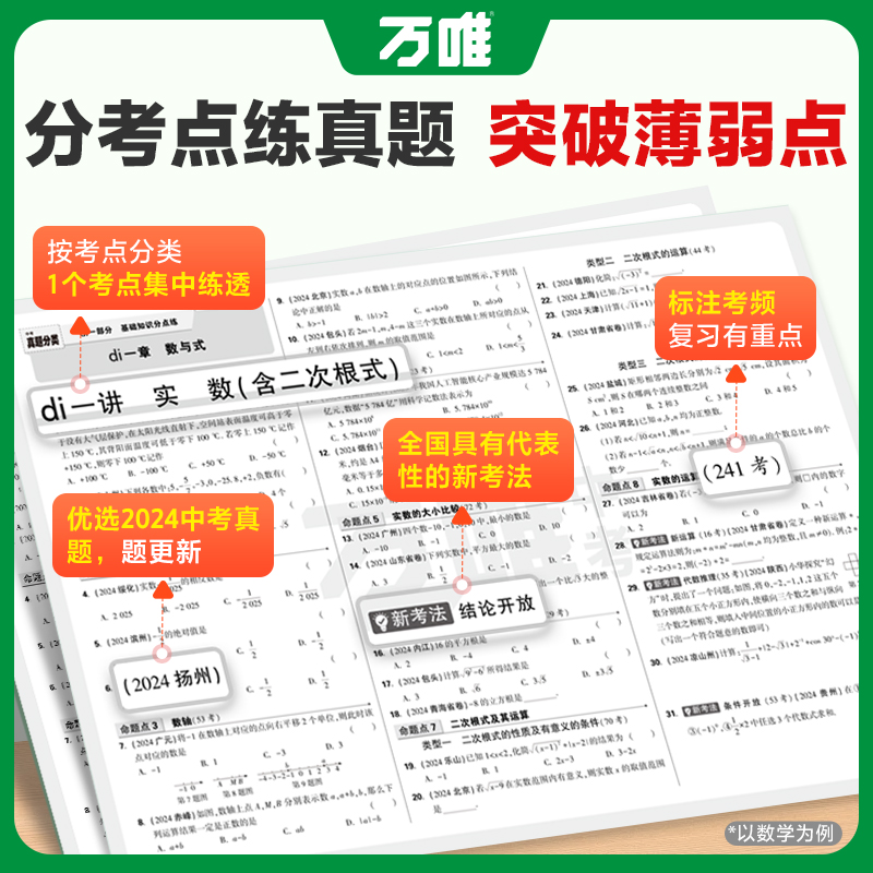 历史>25新版 全国通用 [正版]2025真题分类卷语文数学物理化学英语道法历史八九年级专项训练真题历年模拟试卷全套20高清大图