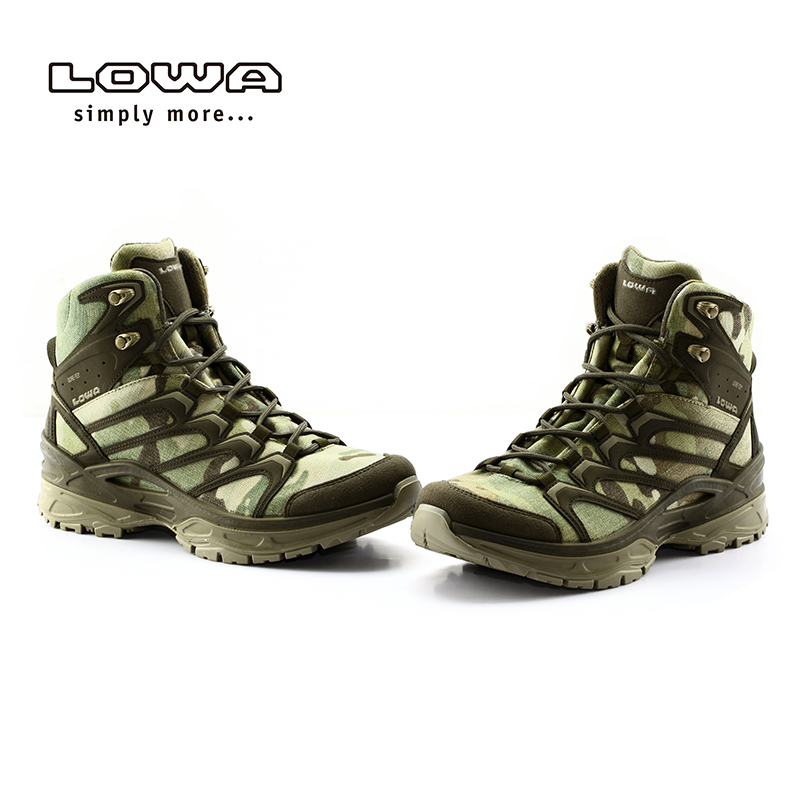 LOWA(德国)登山鞋作战鞋户外运动秋冬男式迷彩中帮防水透气INNOXGTX登山徒步鞋L310604/L310608