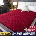 南极人榻榻米加厚床垫子软垫家用床褥子1.5m单双人1.8米海绵垫8 200*220cm 升级款床垫-喜庆红