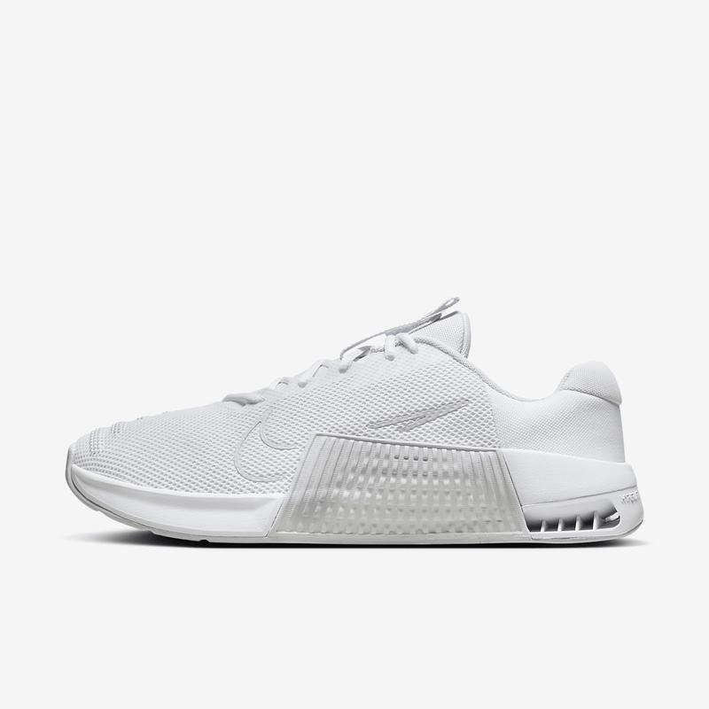 耐克(NIKE)男综合训练鞋专业防滑耐磨透气舒适健身健美训练鞋 White/White/Pure_Platinum/Pure 42.5