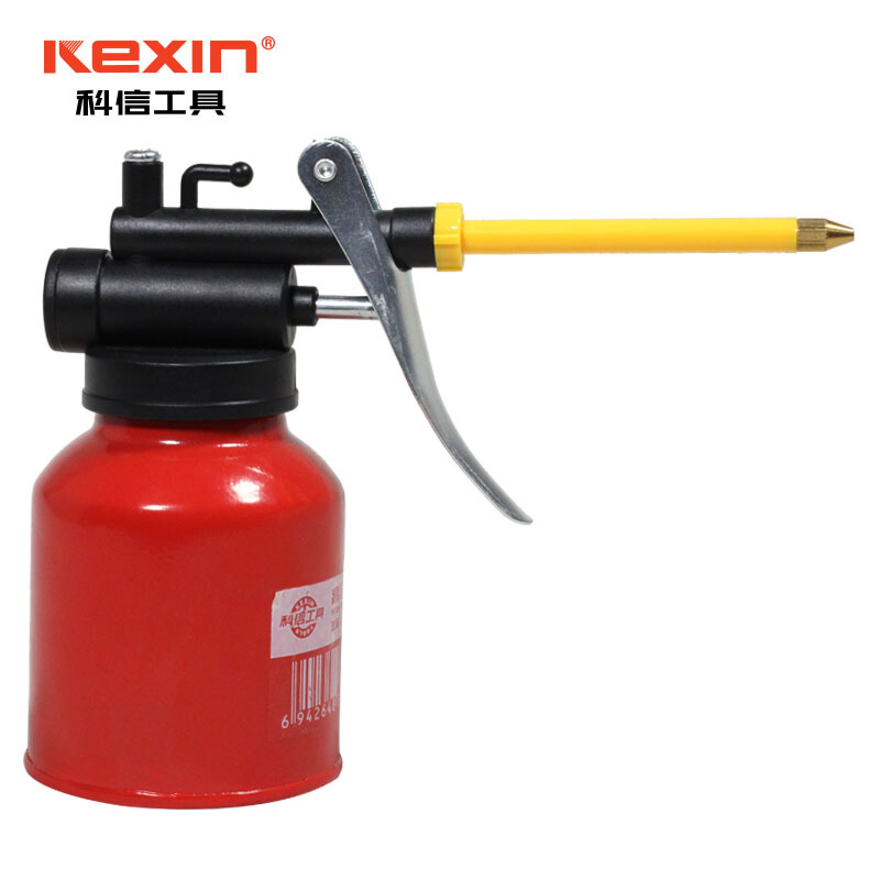 科信(kexin)金属机油壶 机油枪高压尖嘴手动注油壶加油壶 250g KX4008 5个/件 1件