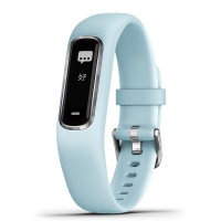 garmin佳明 智能手环Vivosmart4户外多功能心率登山跑步游泳骑行智能腕表手环 浅蓝色 标准