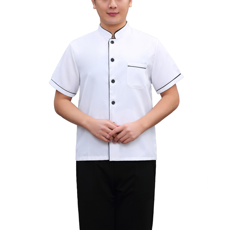 誉丰 短袖厨师服上衣 YF-6093 件高清大图