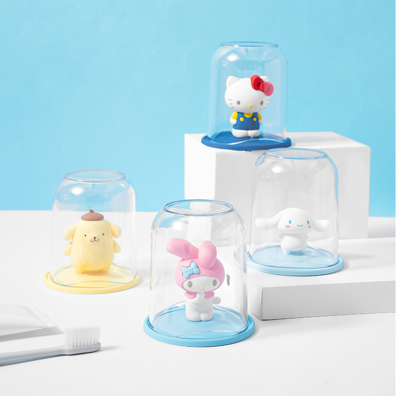 名创优品(miniso) 三丽鸥洗漱杯套装卡通可爱漱口杯套装(玉桂狗)